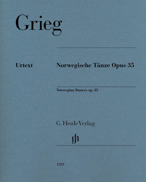 GRIEG EDVARD - DANSES NORVEGIENNES OPUS 35 - PIANO