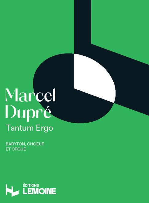DUPRE MARCEL - TANTUM ERGO - BARYTON / CHOEUR / ORGUE (LOT DE DIX EXEMPLAIRES)