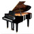 vue de 3/4 face du PIANO 1/2 QUEUE YAMAHA C3X PE