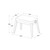 Banquette de piano HIDRAU BG 50 - Blanc Mat | paul-beuscher.com