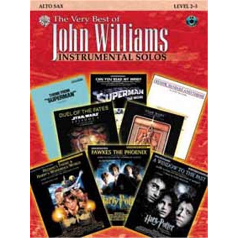 Williams John - Very Best Of Alto Sax + Cd