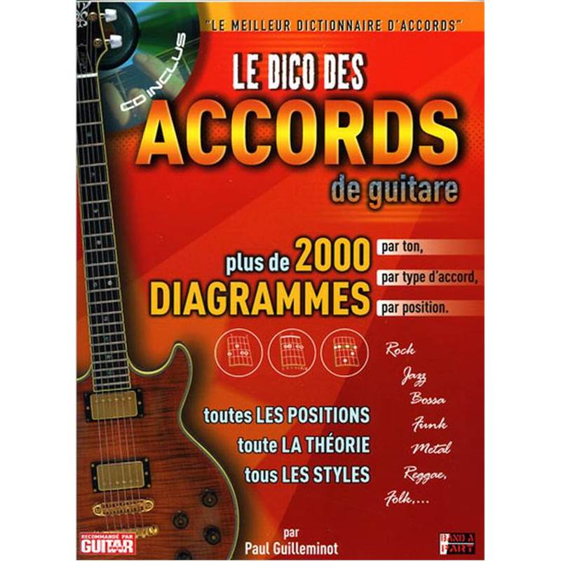 Guilleminot - le Dico des Accords Guilleminot + Cd