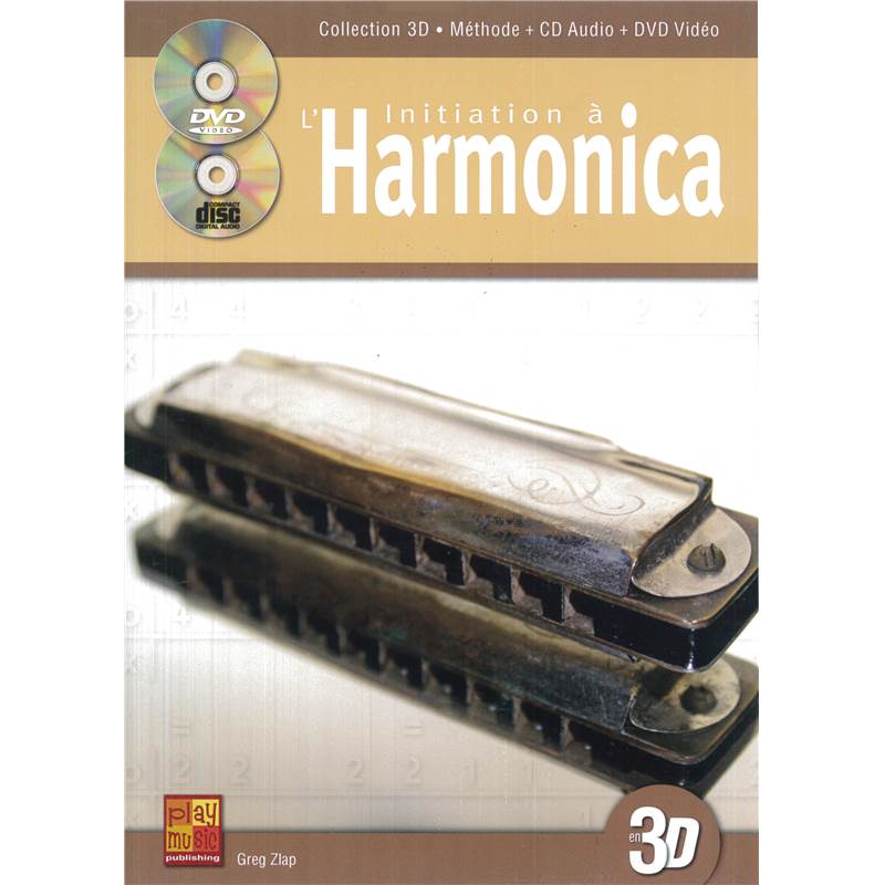 Szlapczynski Greg - Initiation A L'harmonica en 3d + Cd + Dvd