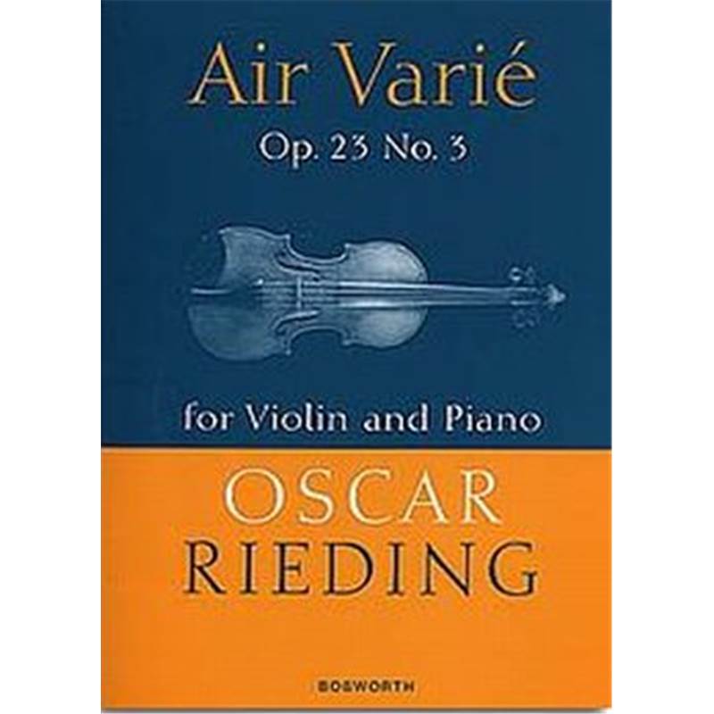 Rieding Oskar - Air Varie Op.23/3 Violon/piano