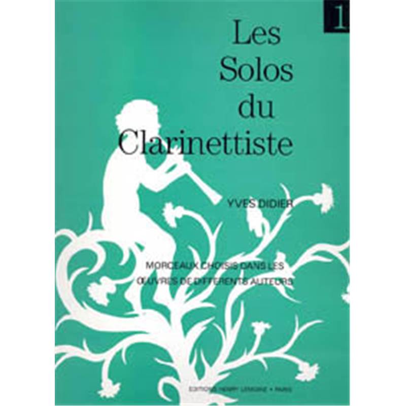 Didier Yves - les Solos du Clarinettiste Vol.1