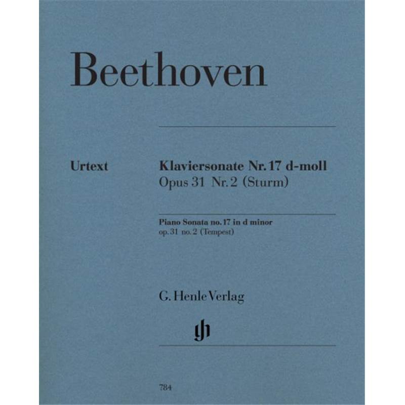 Ludwig Van Beethoven - Sonate Op.31/2 Re Min Tempete+preface - Piano