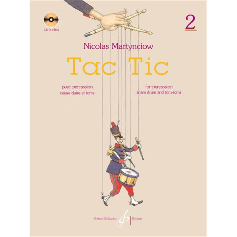 Martynciow Nicolas - Tac Tic Vol.2 Methode pour Apprendre la Percussion -audio Access