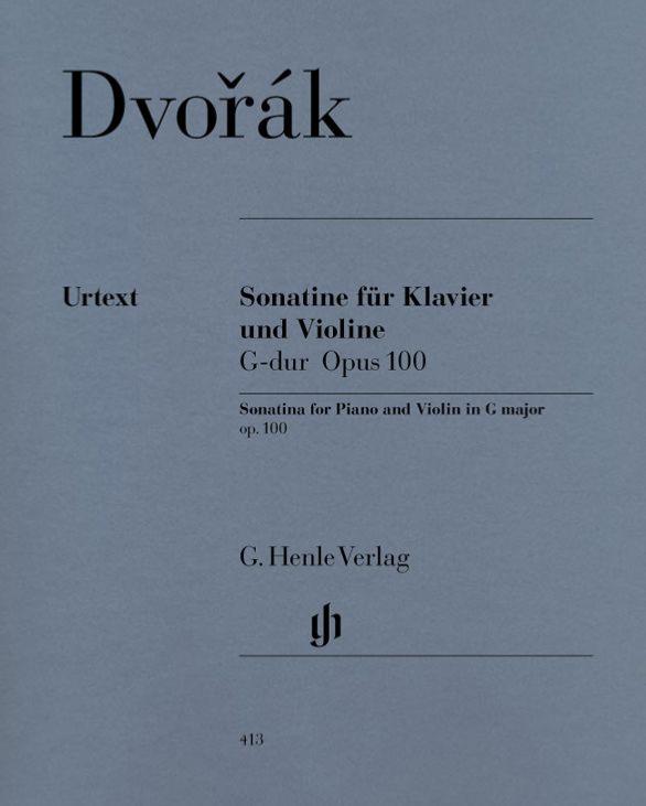 Dvorak Anton - Sonatine Op.100 en Sol Majeur - Violon et Piano Dvorak Anton - Sonatine Op.100 en Sol Majeur - Violon et Piano