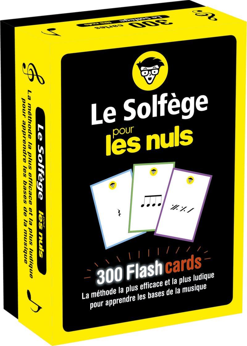 Prigent / Rouyer - le Solfege pour les Nuls 300 Flashcards Methode Ludique