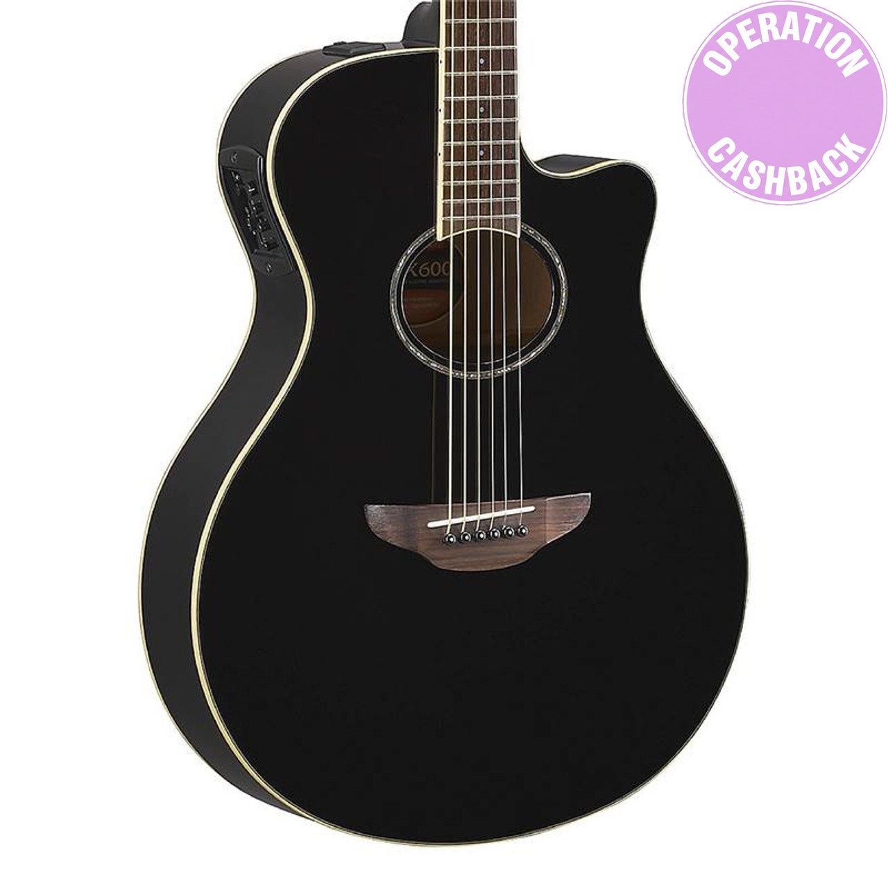 Guitare Folk Electro-acoustique Yamaha APX 600 BL Black