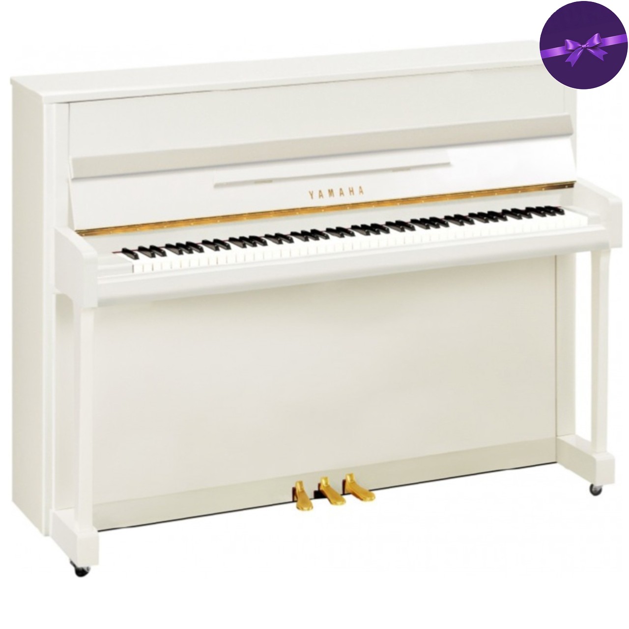 Piano Droit Transacoustic Yamaha B2E TC3 PWH