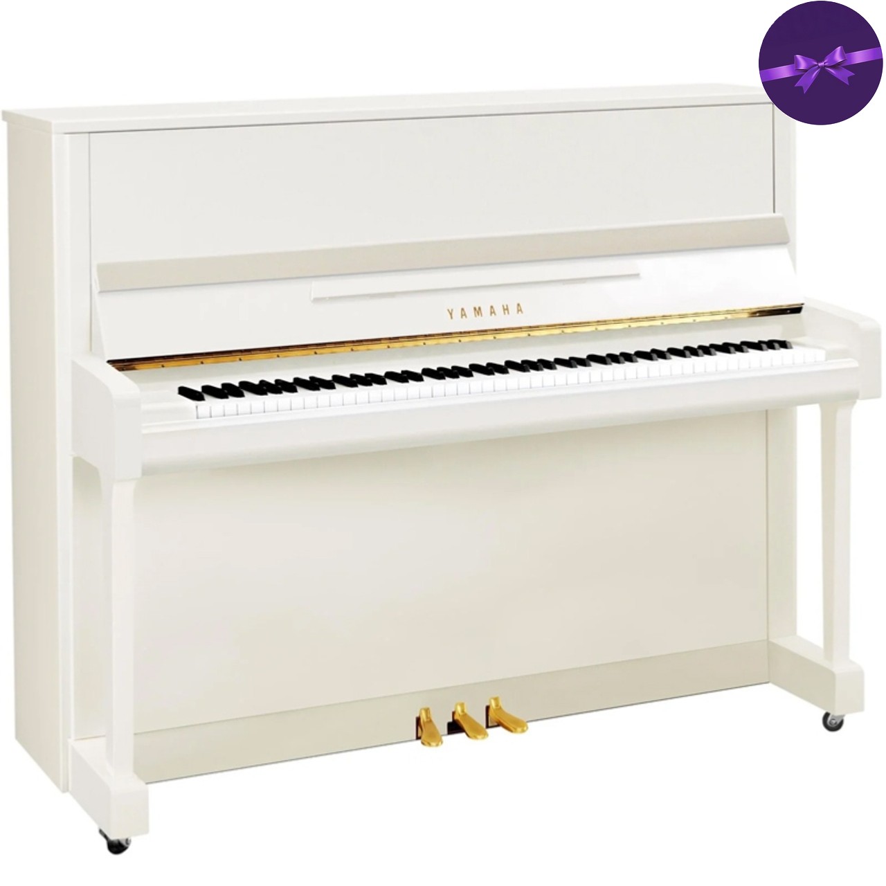 Piano Droit Transacoustic Yamaha B3E TC3 PWH