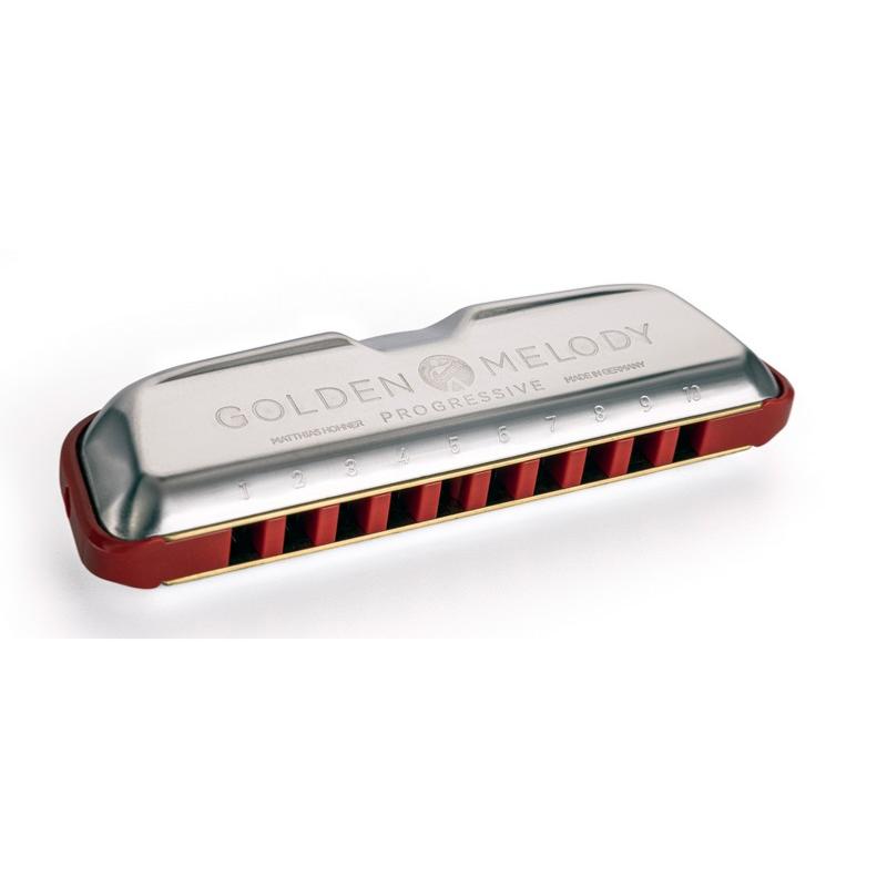 Harmonica Diatonique Hohner Golden Melody Progressive 544/20 C en Do