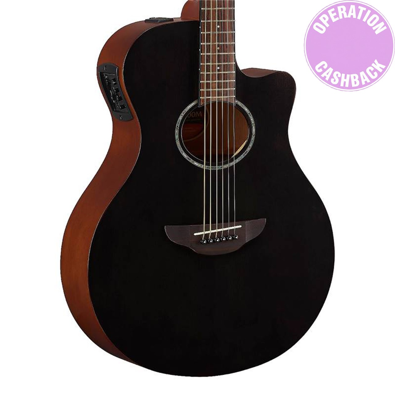 Guitare Folk Electro-acoustique Yamaha APX 600 M Smokey Black