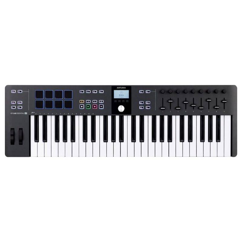 Clavier Maitre Arturia Keylab Essential 49 Mk3 - Bk