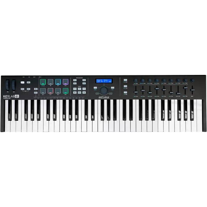 Clavier Maitre Arturia Keylab Essential 61 Mk3 - Bk