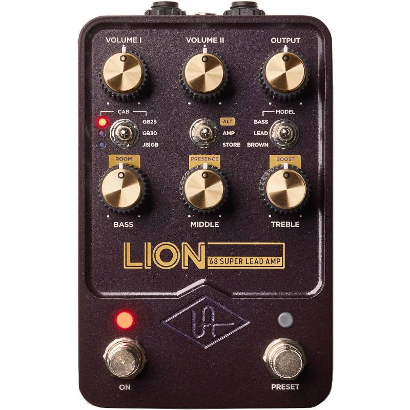 Pedale D'effets Universal Audio Uafx Lion 68 Super Lead