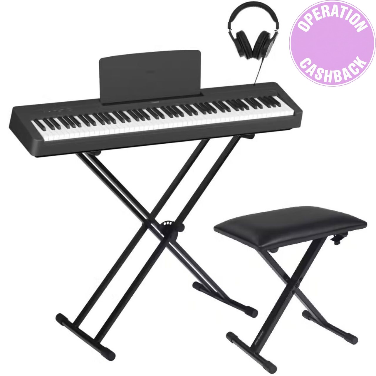 Piano Numérique Portable Yamaha P-145BT Pack