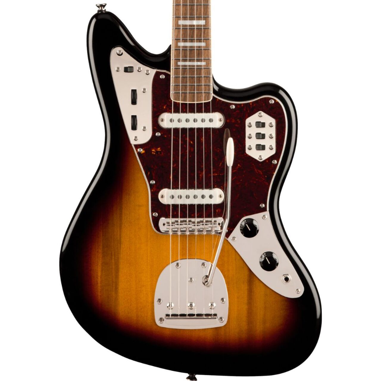 Guitare Electrique Squier Classic Vibe 70's Jaguar - LRL - 3 Tone Sunburst