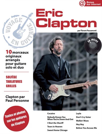 CLAPTON ERIC - 10 MORCEAUX -VOYAGE EN GUITARE