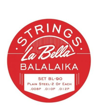 Jeu De 6 Cordes Pour Balalaïka Prim - Romana - Acier