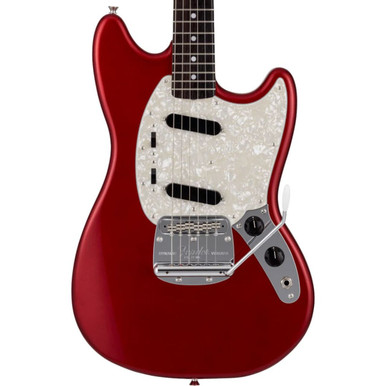Guitare Electrique Fender Made in Japan Traditional 70's Mustang - Candy Apple Red (Exclu)