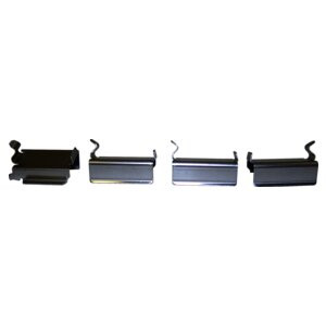 Crown Automotive 5019985K Front Brake Pad Spring Kit for 2002-2007 KJ Liberty, Includes 4 Clips - Metal