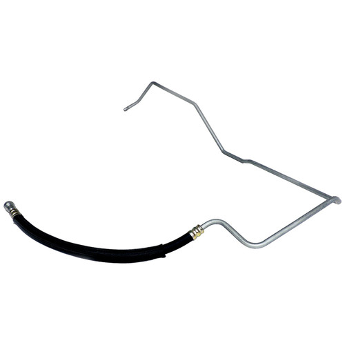 Crown Automotive 52028605AD Transmission Cooler Supply Hose for 1997-2001 Jeep XJ Cherokee w/ 4.0L Engine - Black, Unpainted Rubber, Steel