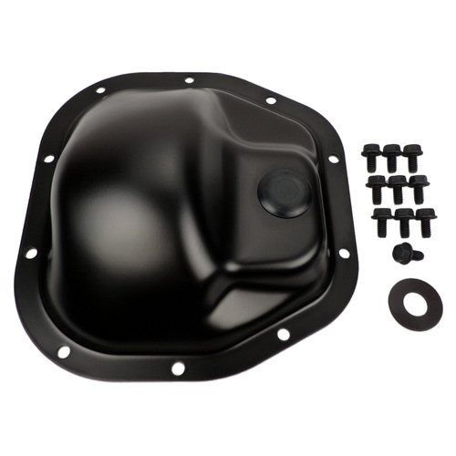 Crown Automotive 5012842AA Differential Cover for 1999-2004 WJ, WG Grand Cherokee w/ Dana 44 Rear Axle, Includes Cover, Plug and Bolts