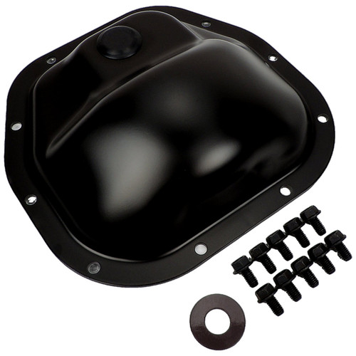 Crown Automotive 5012842AA Differential Cover for 1999-2004 WJ, WG Grand Cherokee w/ Dana 44 Rear Axle, Includes Cover, Plug and Bolts