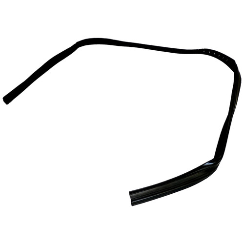 Crown Automotive 55395174AA Door Glass Seal for 1997-2006 Jeep TJ Wrangler w/ Full Steel Doors, Left or Right - Black Felt, Rubber