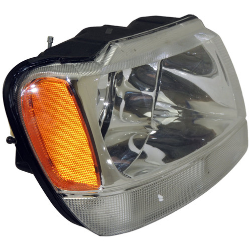 Crown Automotive 55155576AE Headlight Front Left - Fits 2001-2004 Jeep