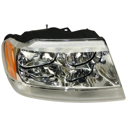 Crown Automotive 55155576AE Headlight Front Left - Fits 2001-2004 Jeep