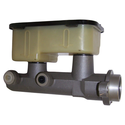 Crown Automotive J8133316 Brake Master Cylinder for 1981-1991 Jeep SJ, J-Series - Gray, Zinc Aluminum, Plastic, Sold Individually