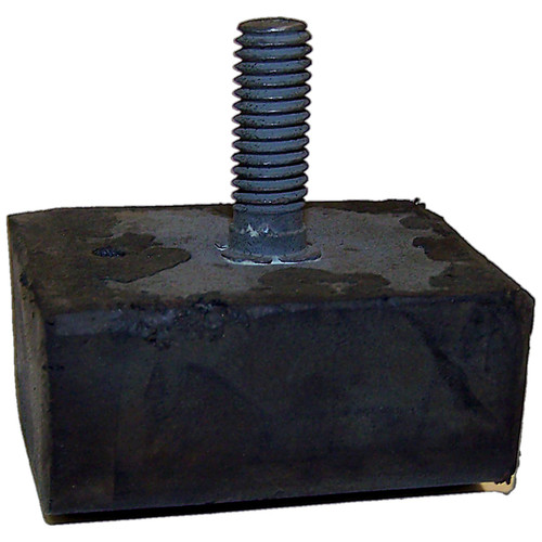 Crown Automotive J0931263 Front Bump Stop for 1955-1971 Jeep CJ-5, CJ-6, Bolts to Bracket on Frame and Contacts Leaf Spring