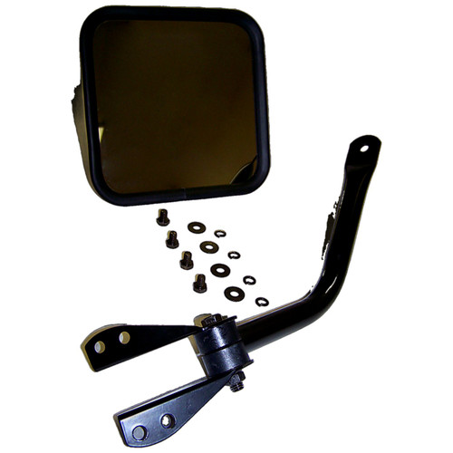 Crown Automotive 5455302K Right Black Arm & Mirror Kit for 1955-1983 CJ-5, 1955-1975 CJ-6, 1976-1986 CJ-7, 1981-1986 CJ-8, & 1987-1995 YJ