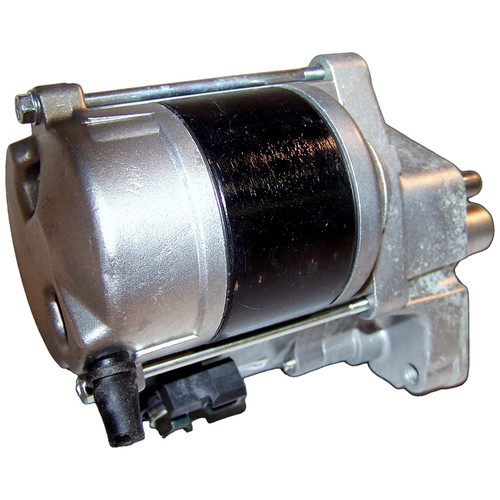 Crown Automotive 4686045 Starter Motor for 93-98 Dodge, Chrysler, Plymouth Minivans w/ 3.8L or 3.3L Eng. - Black, Silver Metal