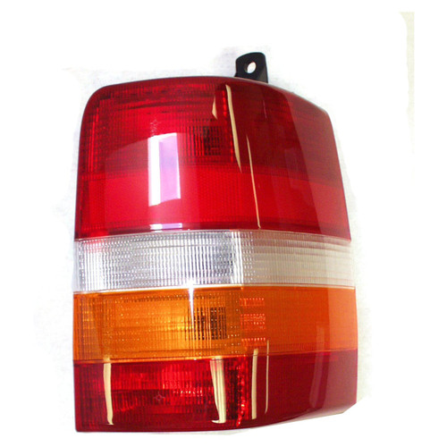 Crown Automotive 55155740AA Right Tail Lamp w/ 4 Large Holes for 1997-1998 ZG Grand Cherokee, No Side Holes - Amber, Red, White Plastic