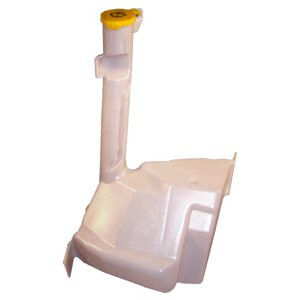 Crown Automotive 5069421AA Windshield Washer Fluid Reservoir for 2002-2004 Jeep WJ Grand Cherokee, Includes Cap - White Plastic