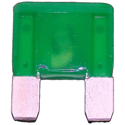 Crown Automotive 6101640 30 Amp Mini Fuse - Green Metal, Plastic, Sold Individually