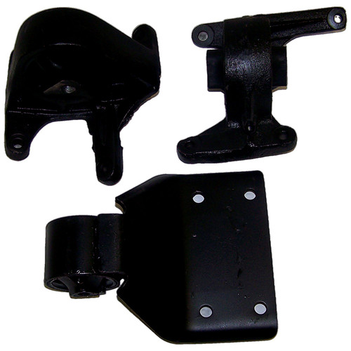 Crown Automotive 52059226KL Engine Mount Kit for Select 2003-2005 KJ Liberty w/ 4WD w/ 42RLE Transmission, 2005-2005 KJ Liberty w/ 2WD w