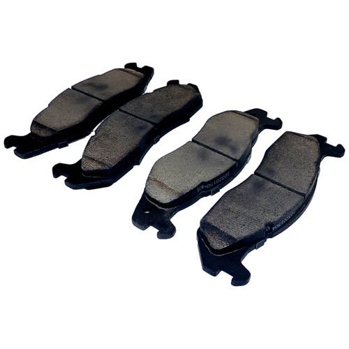 Crown Automotive 83501167TI Front Brake Pad Set for Jeep 82-86 CJ-5, CJ-7, CJ-8, 87-89 YJ Wrangler, 84-89 XJ Cherokee, MJ Comanche w/ 4WD