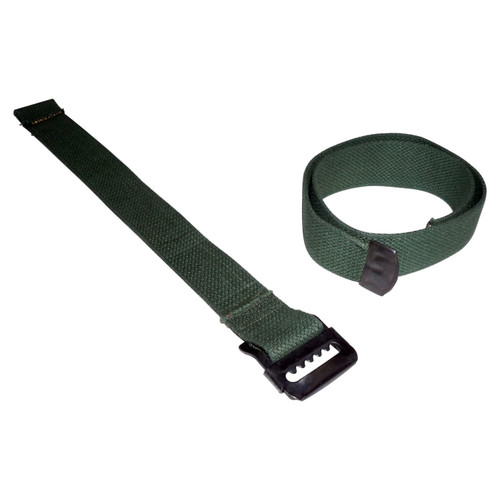 Crown Automotive A4127 Jerry Can Strap Set for 1941-1945 Jeep MB, Military Green - Green Nylon, Steel