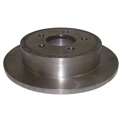 Crown Automotive 52128411AB Rear Brake Rotor for 2003-2006 Jeep TJ Wrangler w/ Rear Disc Brakes, 2003-2007 KJ Liberty - Cast Iron