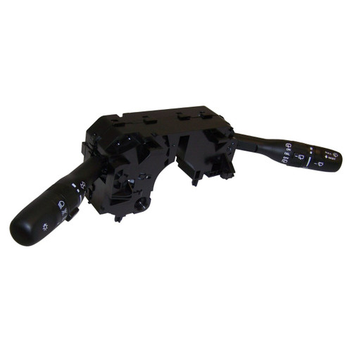Crown Automotive 56010125AH Multifunction Switch for 2002-2007 KJ Liberty w/o Fog Lamps - Black Metal, Plastic, Sold Individually