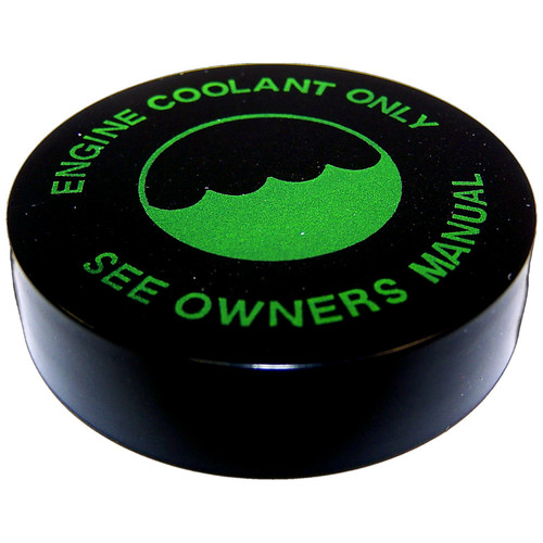 Crown Automotive 52005184 Coolant Bottle Cap for 1993-1994 Jeep ZJ Grand Cherokee, Black Plastic - Black Plastic, Sold Individually