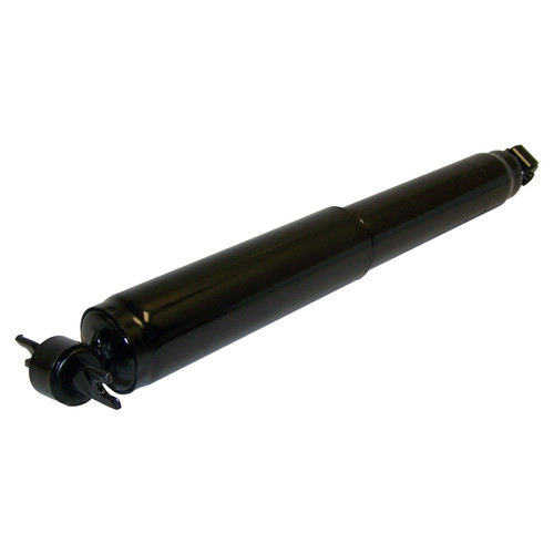 Crown Automotive 52087835AB Rear Shock Absorber for 1997-2006 Jeep TJ Wrangler w/ Standard Suspension, Left or Right - Black Rubber, Steel