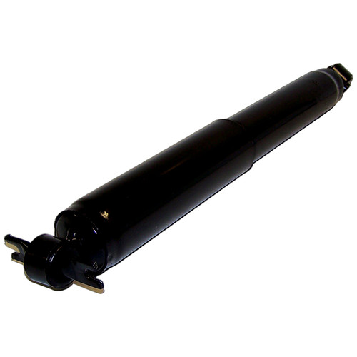 Crown Automotive 52087835AB Rear Shock Absorber for 1997-2006 Jeep TJ Wrangler w/ Standard Suspension, Left or Right - Black Rubber, Steel