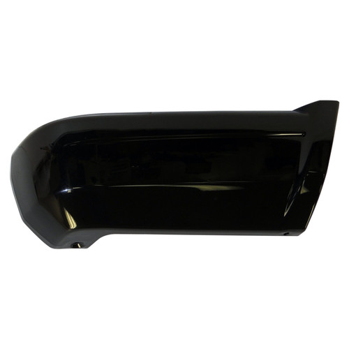 Crown Automotive 5DY08DX8 Rear Right Bumper End Cap for 1997-2001 Jeep XJ Cherokee, Gloss Black Finish - Black Plastic, Sold Individually