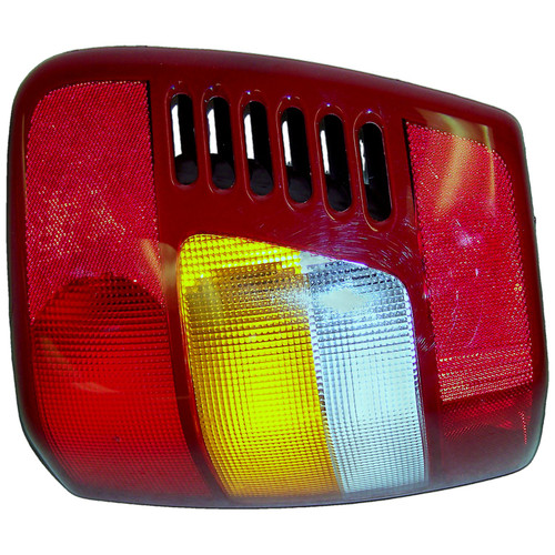 Crown Automotive 55155138AC Right Tail Lamp for Jeep 1999-2001 WJ Grand Cherokee thru 11/12/2001 - Amber, Red, White Plastic